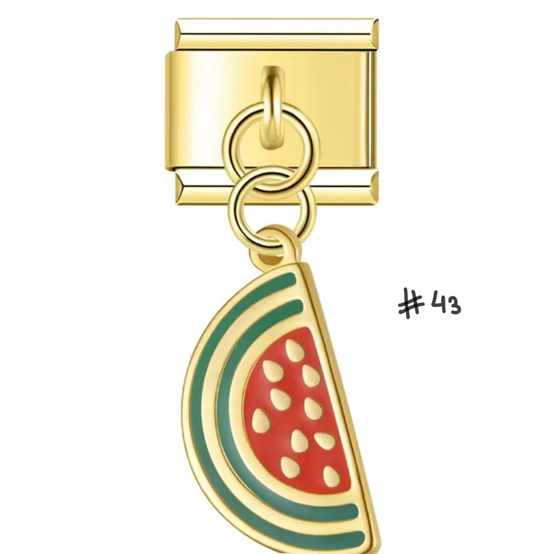 Gold Pendant Charms