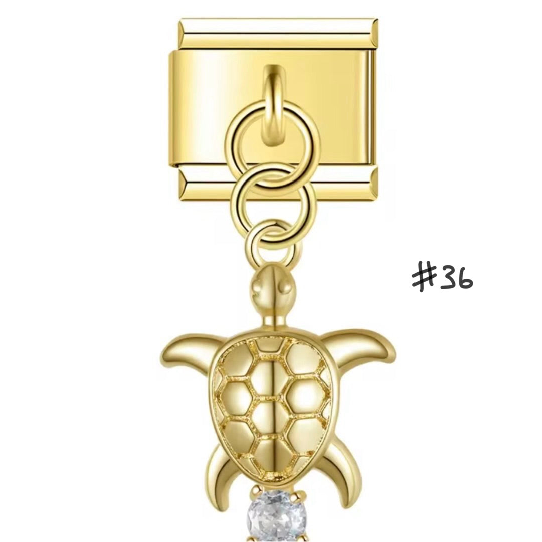 Gold Pendant Charms