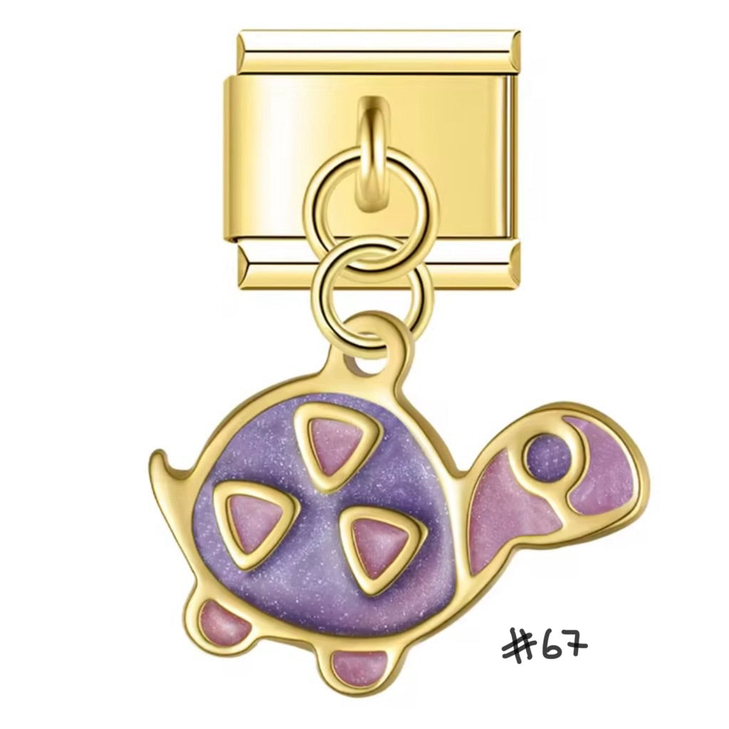 Gold Pendant Charms